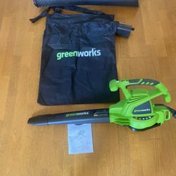 Greenworks 12-Amp Electric Blower/Vacuum/for sale.  