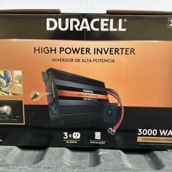 New Duracell Inverter 3000w / 6000w  Car Generator 