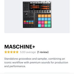 🔥 Native Instruments Maschine+ (Maschine Plus) – 🔥