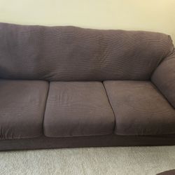 Oversized Sofa and Chair with Ottoman