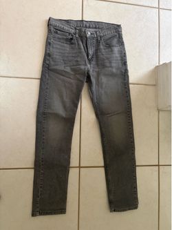 Levis Grey Slim 511 Jeans 32x32