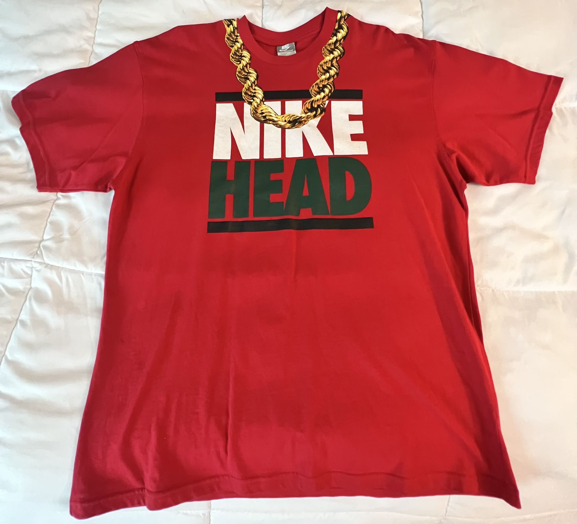 Nike Tee - “ Nike Head “ - Sz L