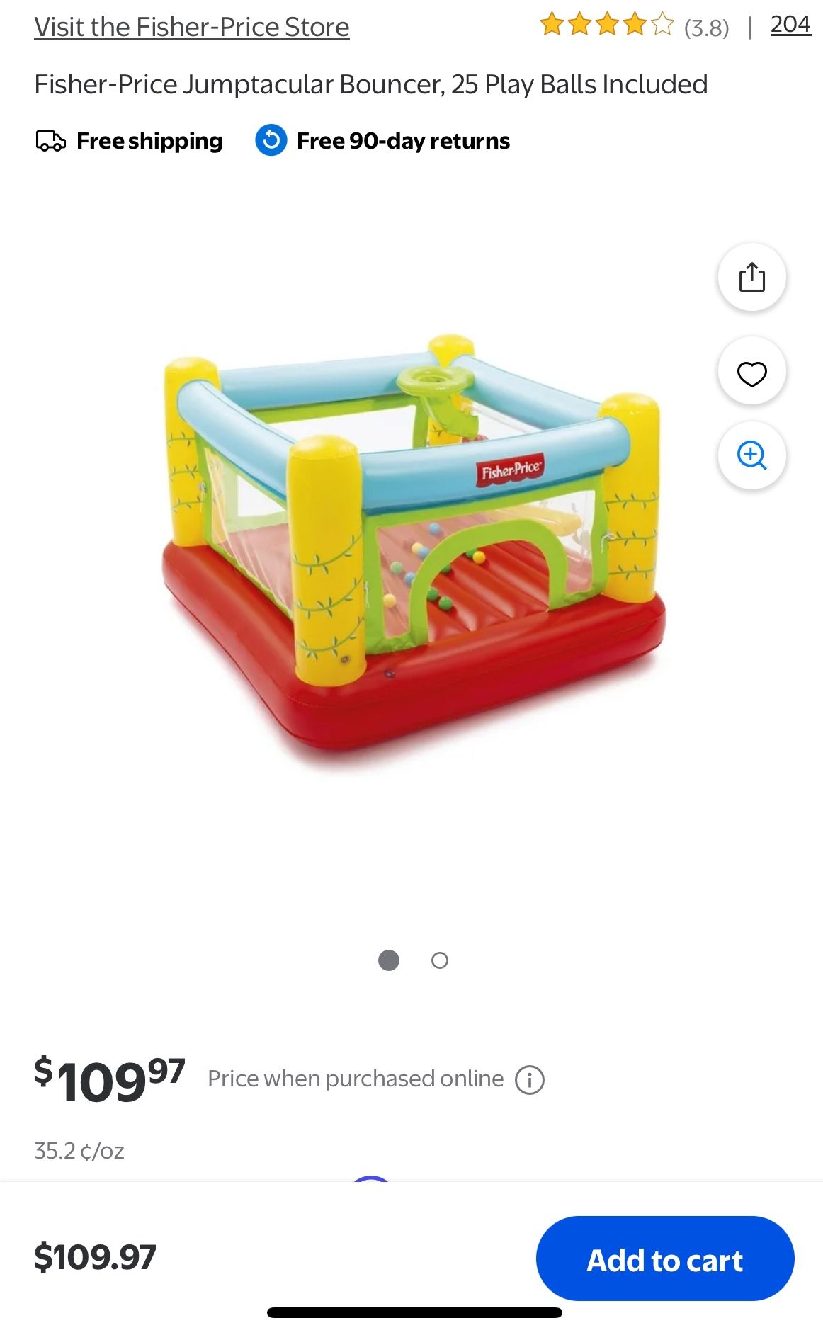 Fisher Price jumper/bouncer