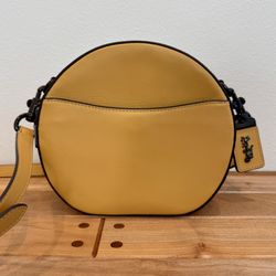 Coach 1941 Canteen Crossbody Yellow NWT