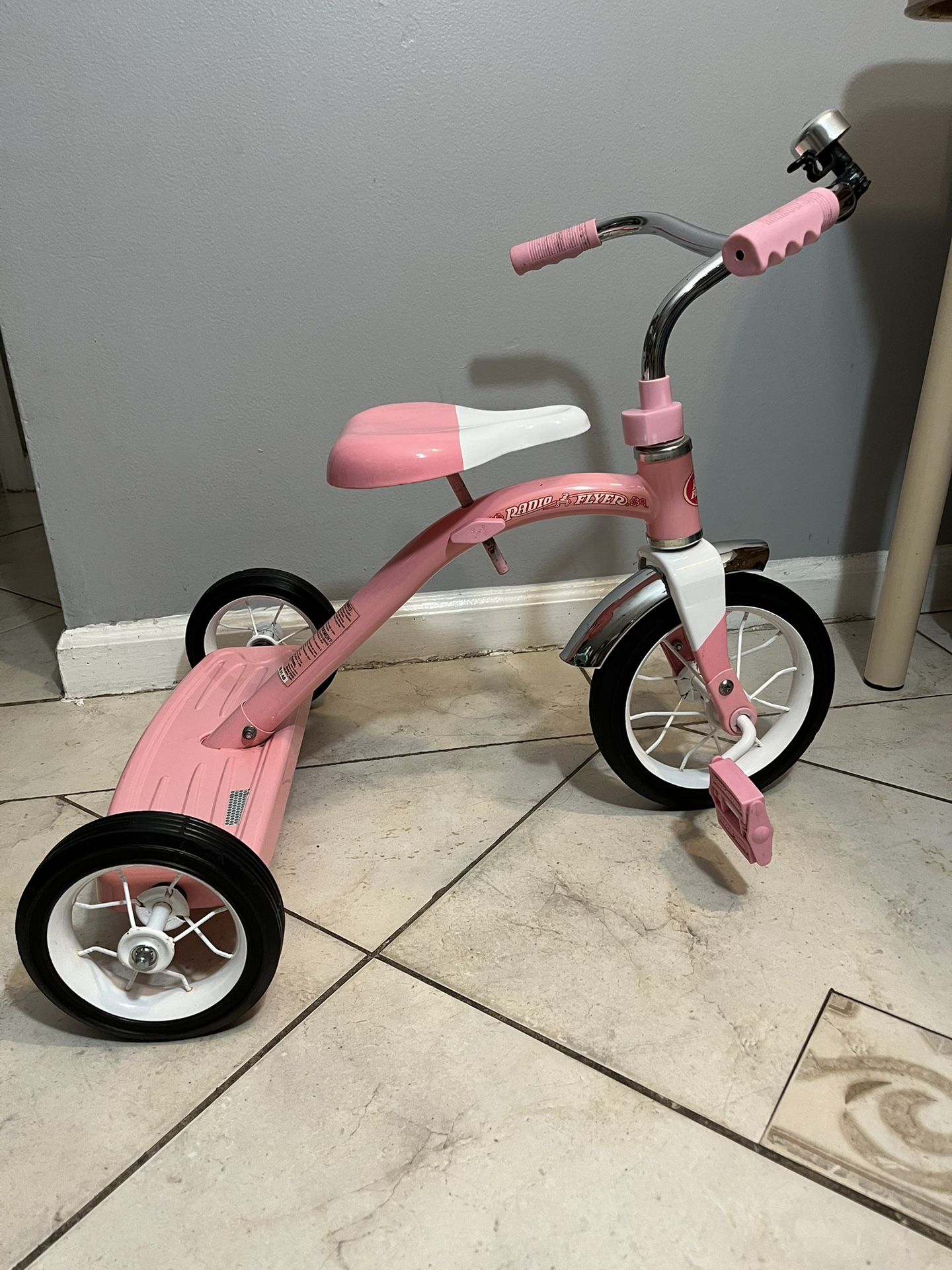 Kids Pink Radio Flyer 10” Tricycle