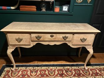 Solid Wood Entry Table 