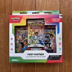 Pokemon First Partner Illustration Collection (Series 1)