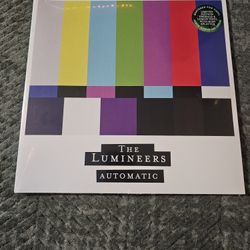 The lumineers automatic limited edition emerald and lemon with ruby splatter vinyl