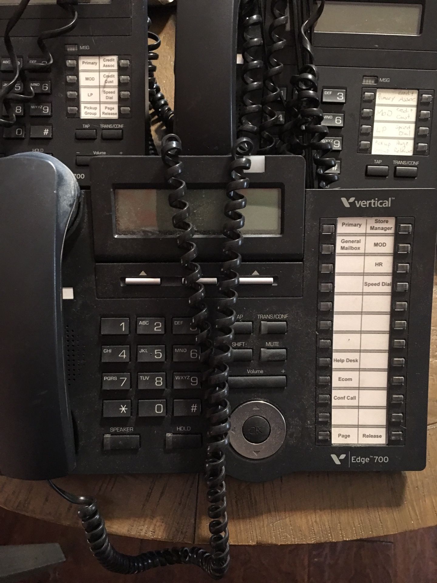 Office phone works well.