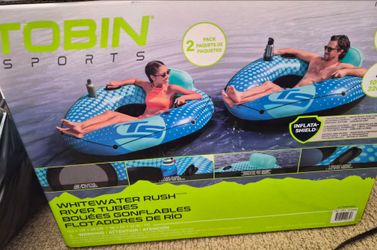 Tobin Sports Whitewater Rush River Tubes 2-Pack