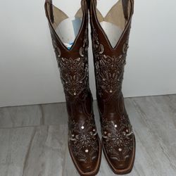 Brown Cowgirl Boots