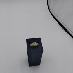14k Cubic Zirconium Ring