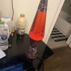 Lava Lamp ( Red)