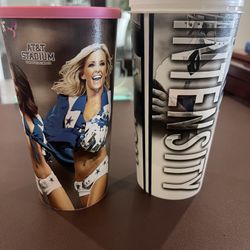 Dallas Cowboys Cheerleaders & Inspired Cups 