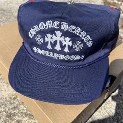Chrome Hearts Gas Station Cap Navy Blue