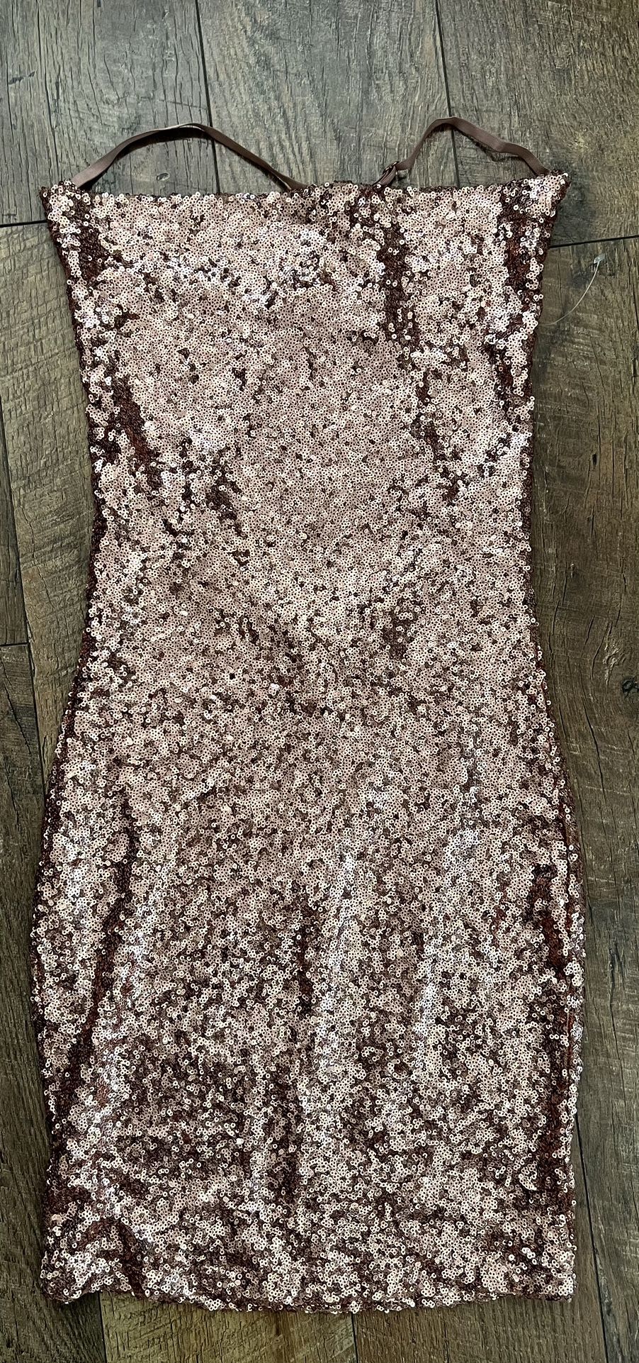 Elegant Sequin Mini Dress $30