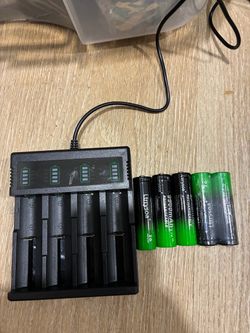 Nintendo switch enhancer screen with batteries and charger