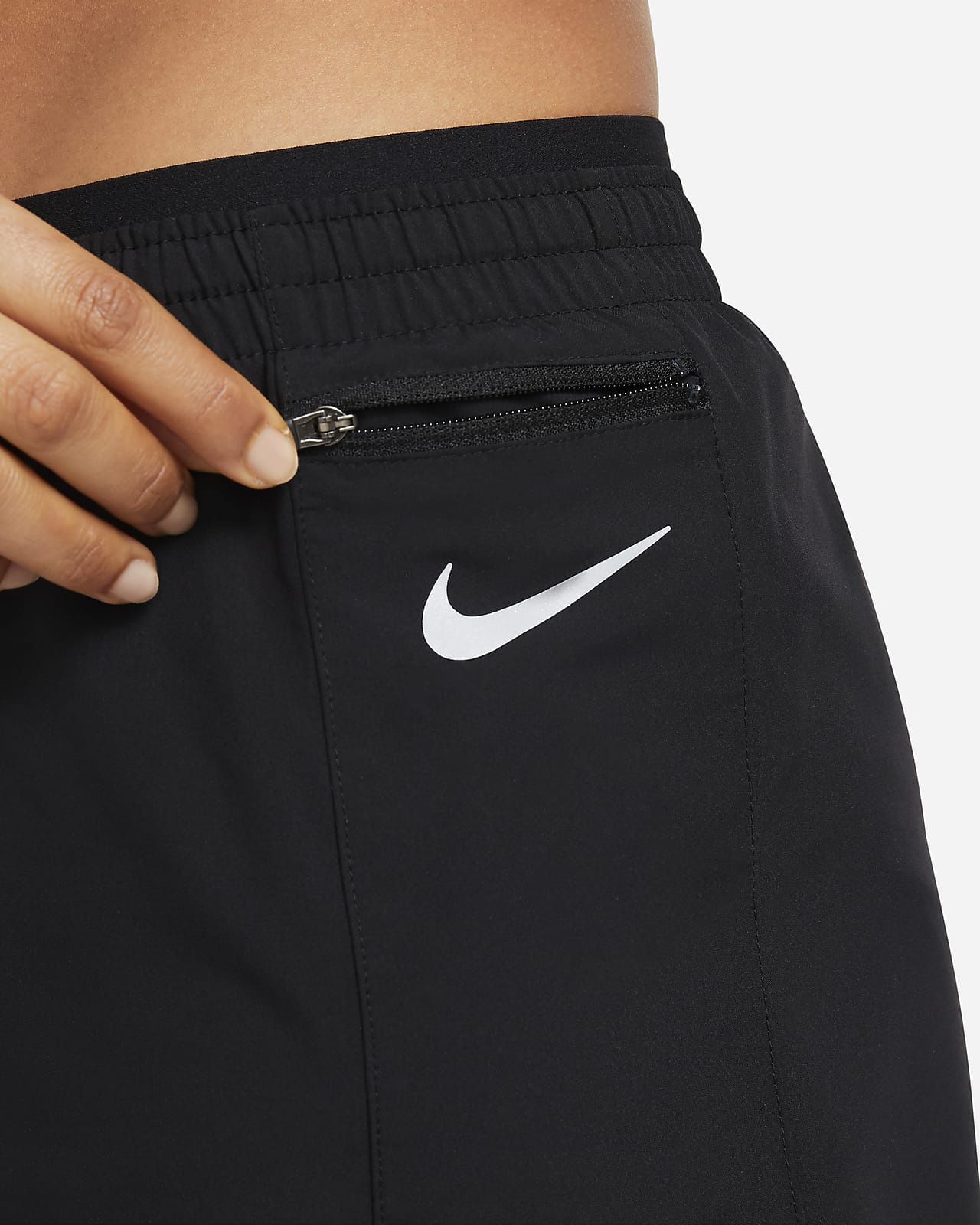 Nike Tempo Luxe Running Shorts - Black (CZ9576 010) Size Small Women’s ...