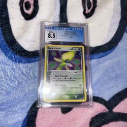 Pokemon Card Slab Dark Celebi 4/101 Ex Hidden Legends CGC 8.5