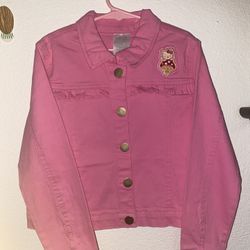Pink Hello Kitty Jean Jacket