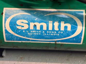 Vintage E.L. Smith Air Compressor