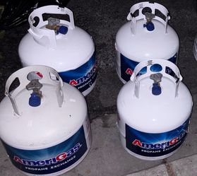 Full propane tanks