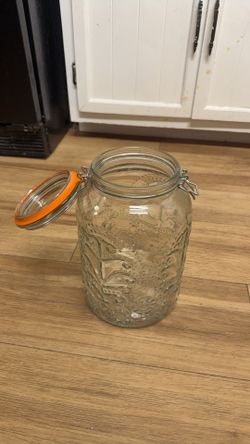 Vintage Wheaton Glass Storage J