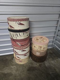 Vintage Hat Boxes