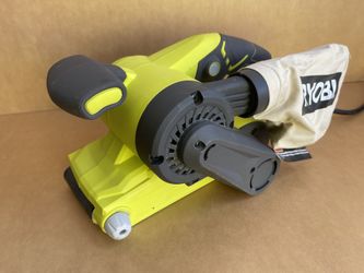 RYOBI 6 Amp Corded 3 in.W x 18 in.L Portable Belt Sander