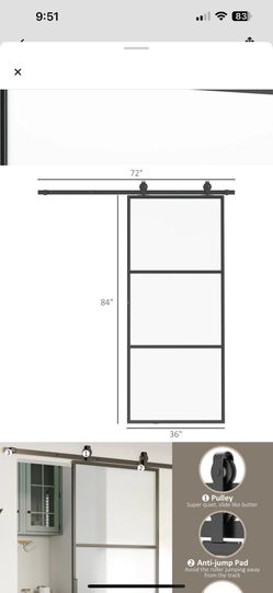 Brand New Barn Door