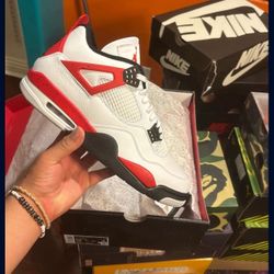 Jordan 4 Red Cement