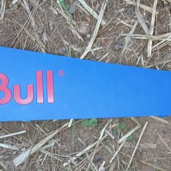 Red Bull Plastic Sign