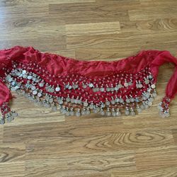 Belly Dancing Skirt Hip Scarf Dance 