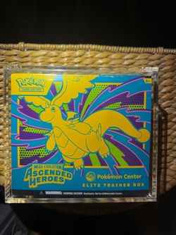 Pokemon Sealed Ascended Hero’s ETB Pokemon Center