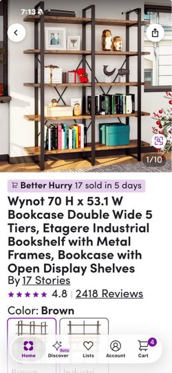 Brand New Bookcase or Wall Unit