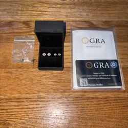 Moissanite Diamond Earrings