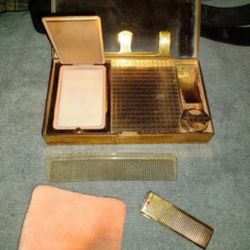 VintageVintage Evans Ladies Minaudiere Compact / Cigarette Case Purse Cluch
