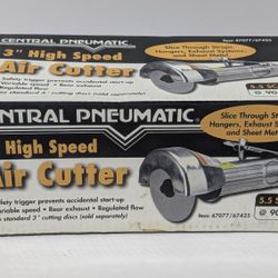 Central Pneumatic 3" High Speed Air Cutter – New in Box Pneumatic Tool

