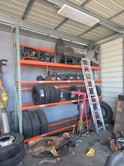 Storage/tire rack large
