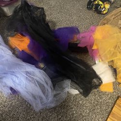 Tulle Fabric Lot