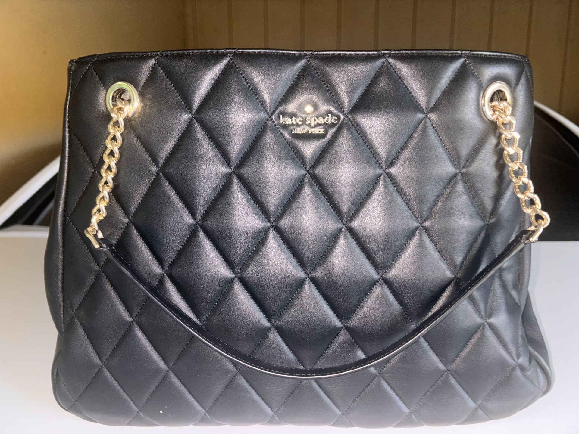 carey quilted tote kate spade