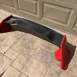 Carbon Fiber CF Rear Trunk/Hatch Wing Spoiler