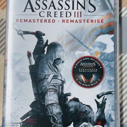 Assassin's Creed III: Remastered - Nintendo Switch Tested Fast Shipping W/Case