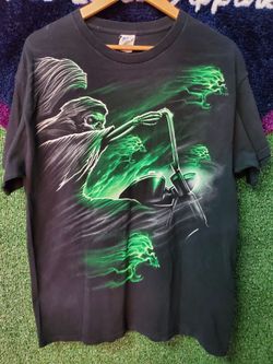 Vintage Y2K Reaper biker shirt XL $20