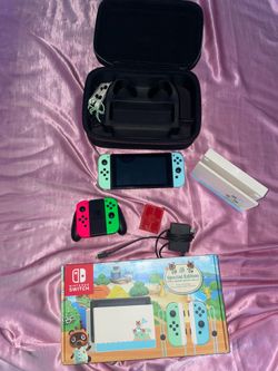 Nintendo Switch Animal Crossing Edition
