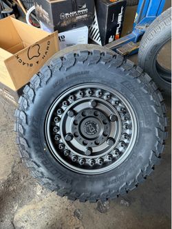 black rhino wheels and tires 6X135 And 6X139.7 Tacoma Chevy Gmc sirra rims and tires only $1,600
