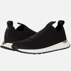 MICHAEL Michael Kors Women's Bodie Stretch Knit Slip-On Studded Sneaker Size 8