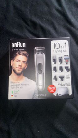Braun 10 in 1 trimmer 7 new