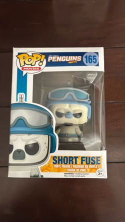 funko pop! vinyl short fuse penguins of madagascar movies figure #165