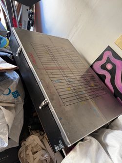 Light exposure box for burning screens screen printing